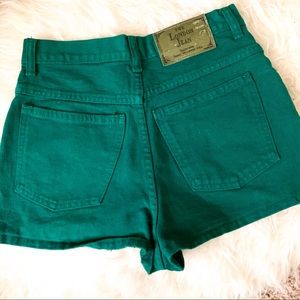 Vintage The London Jean High Waist Jean Shorts